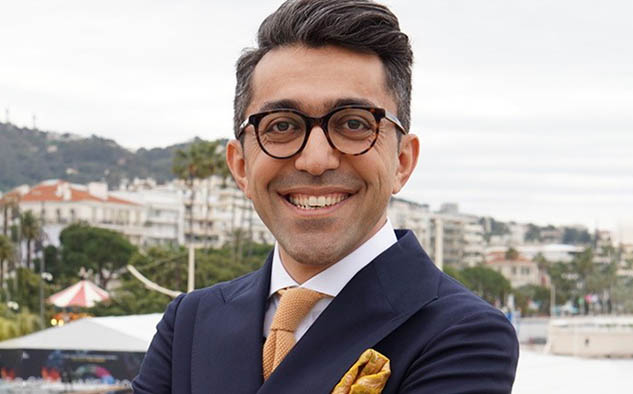 Ali May, presentador del evento.