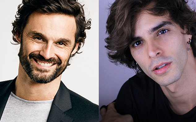 Iván Sánchez y José Pastor, encarnaron a Miguel Bosé en los diferentes momentos de su vida.