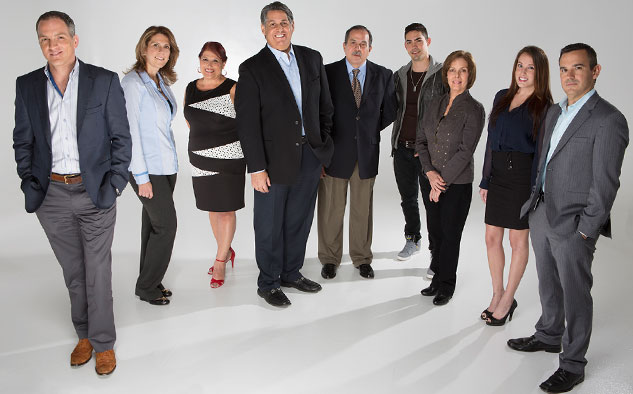 Team ejecutivo de Cisneros Media Distribution. La compañía se encuentra presente en L.A. Screenings con un catálogo 30.000 horas de programación de televisión que ya ha comercializado en más de 100 países y en 20 idiomas.