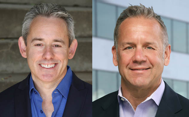 Jonathan Huberman, presidente de Software Acquisition Group y Clint Stinchcomb, presidente y CEO de CuriosityStream Inc.