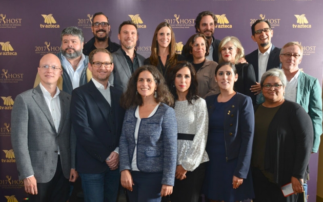 El jurado de profesionales de la semifinal de los International Emmy que tuvo sede en TV Azteca