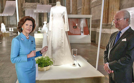 “Especiales Realeza, los vestidos de las bodas suecas”