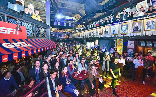El encuentro en la capital nacional fue en el escenario de Gaira Café.