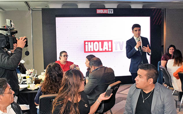 Marcos Pérez, CEO y General Manager de ¡Hola! TV.