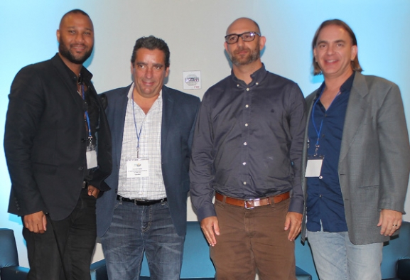 Kevin Sharpley, Carlos López, Pablo López y Andy Schefter