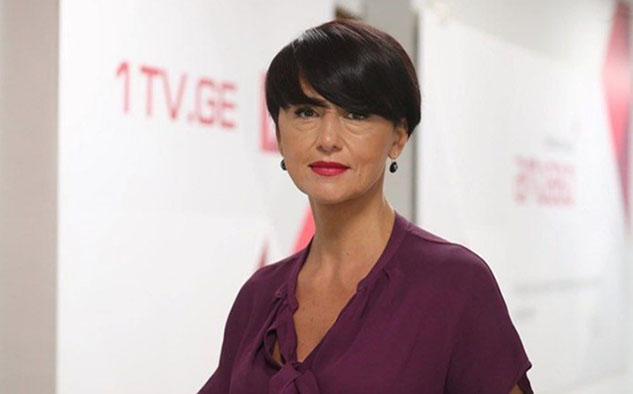  Tina Berdzenishvili, directora general de Georgian Public Broadcaster.