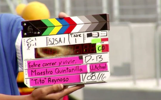 Inician las grabaciones de la nueva súper producción "Entre Correr y Vivir" de TV Azteca