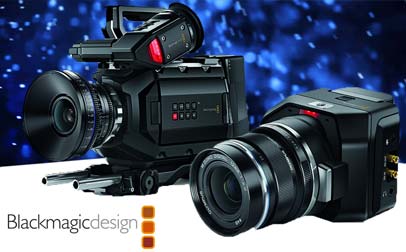 URSA Mini 4.6K y Micro Cinema Camera.