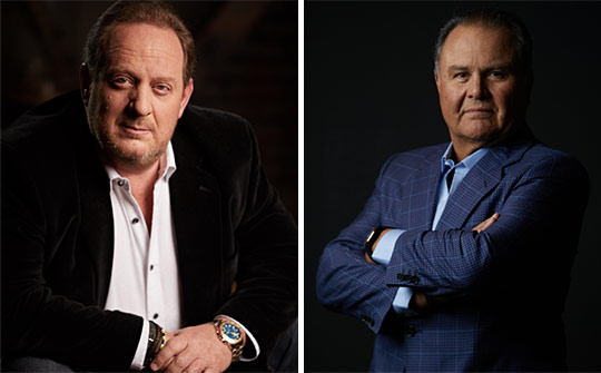 Marcus Dantus y Luis Harvey, los nuevos "tiburones".