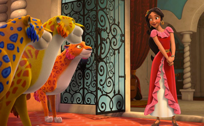 Elena de Avalor, la princesa de Disney inspirada en las culturas latinas.