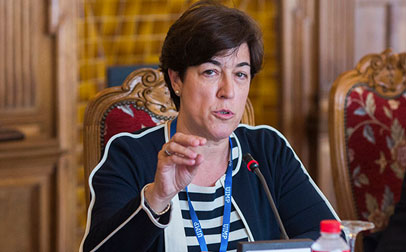Elena Pisonero, presidenta de Hispasat