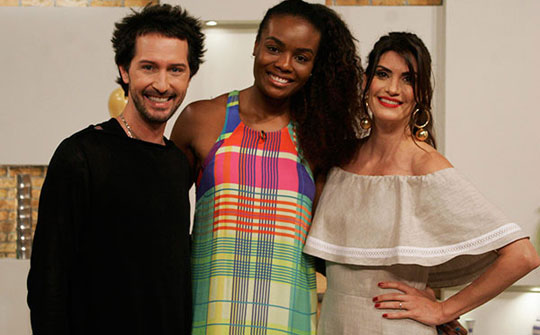 Esquadrão da Moda, formato de la BBC What Not to Wear en Brasil (foto: Cauana Fernandes/SBT)