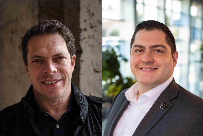 Alberto Pardo, CEO y fundador de Adsmovil, y Víctor Herrera da Silva, CEO de Nuestra Visión