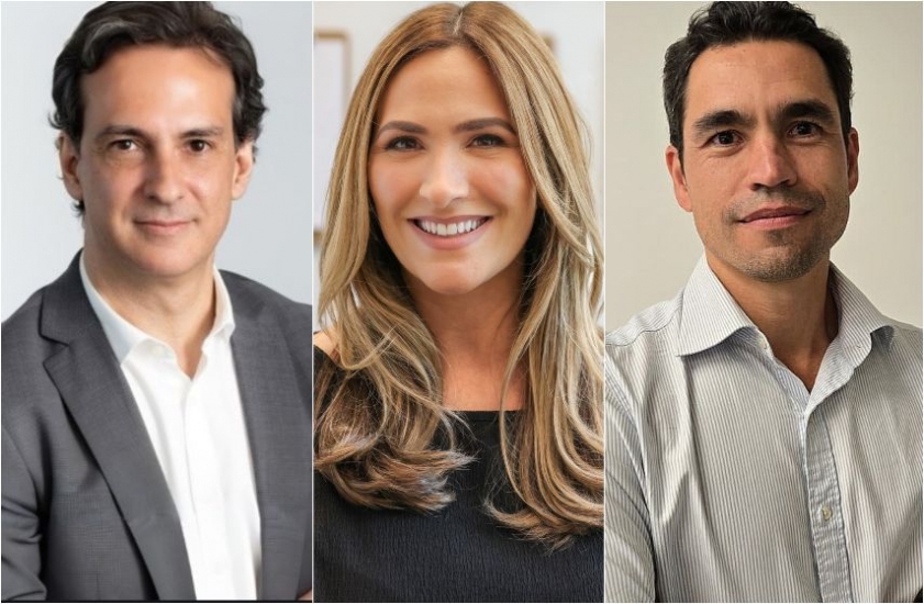 Antonio Ruiz, VPE y director general de AMCNI – Iberia y Latinoamérica; Daniela Martínez, VPE de Programación y Ventas Publicitarias de A+E Networks Latin America; y Diego Fernández, responsable de A+E Networks México