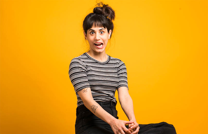 Ana Oly, creadora del comics que inspira la serie.