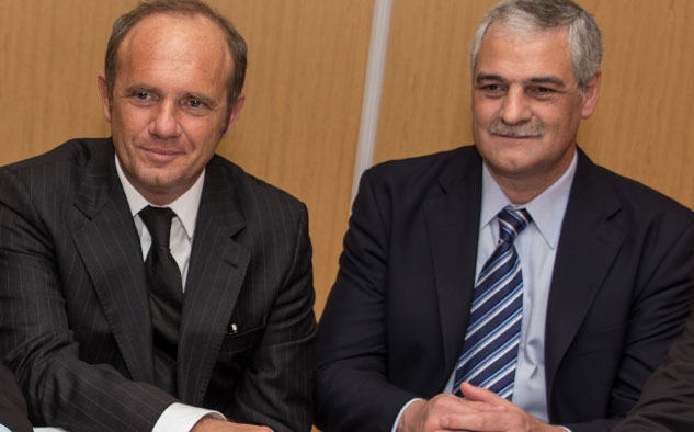 Sergio Veiga, presidente de CAPPSA, y Walter Burzaco, presidente de ATVC.