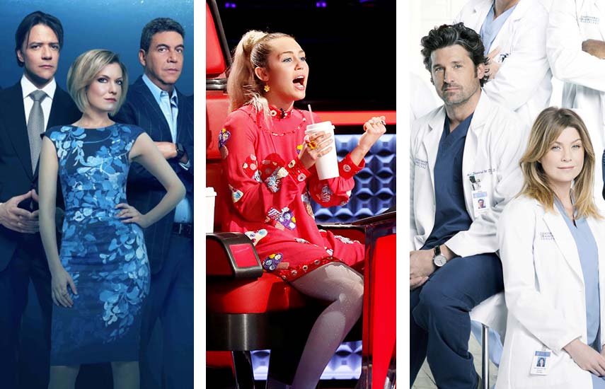 hark Tank México: Negociando con Tiburones, The Voice y Anatomía Según Grey