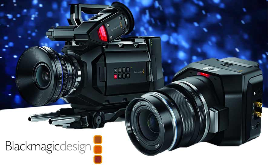 URSA Mini 4.6K y Micro Cinema Camera.