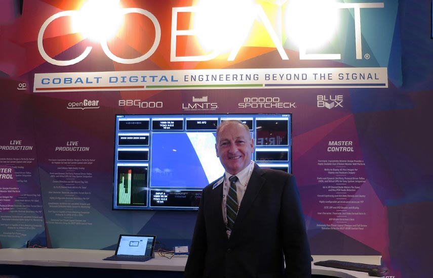 Bob McAlpine, VP ejecutivo de Ventas y Mercadeo de Cobalt Digital