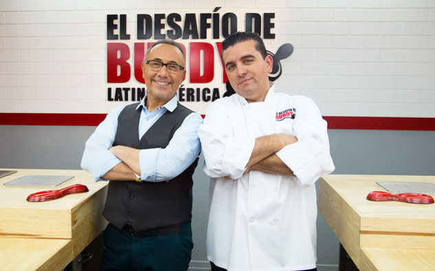 Discovery Communications Fernando Arau, el conductor del programa, junto a Buddy Valastro.
