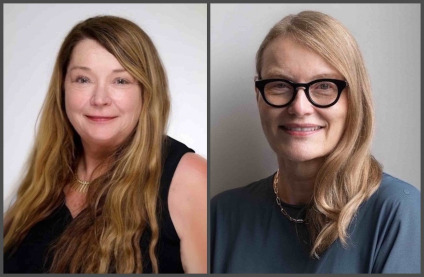 Claire Macdonald, directora ejecutiva global de NATPE, y Mary Maddever, directora ejecutiva de Contenidos de NATPE y VPE de Realscreen