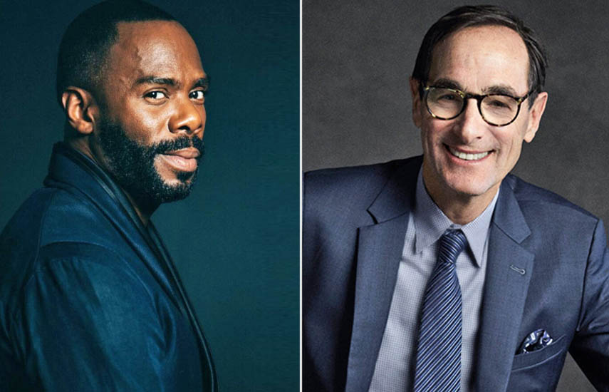 Colman Domingo, actor y director de ‘Fear the Walking Dead’, y Josh Sapan, presidente y CEO de AMC Networks