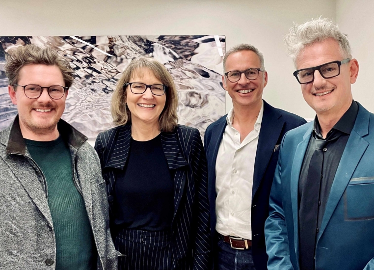 Jan Fritzowsky, Karoline Meichsner-Sertl, Markus Schäfer, y Tom Gamlich.