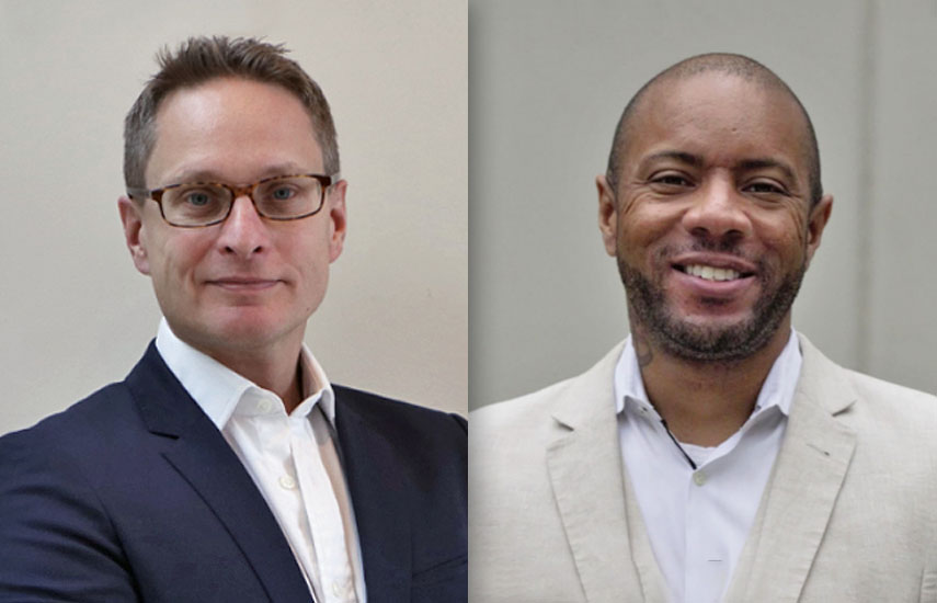 David Smyth, CEO de Beyond Rights, y Stephen L. Hodge, CEO de OTTera.