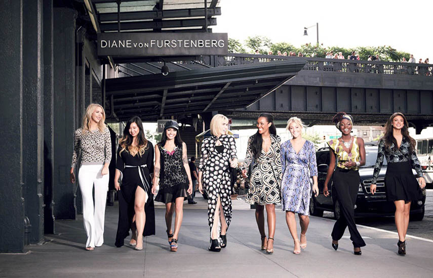 En “DVF: el reto fashion”, la diseñadora Diane Von Furstenberg busca una nueva embajadora para su marca.