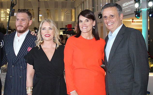 Diego Zagal, Klaudia Bermudez-Key, Arlyne Hands-Obregon y Manuel Belmar.
