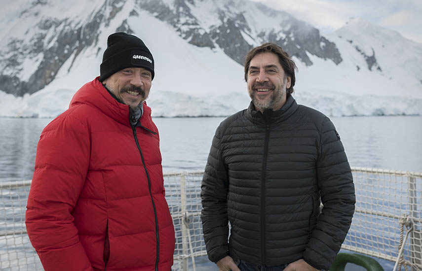 Durante ocho meses, los Bardem fueron testigos y participes de la campaña emprendida por Greenpeace para apoyar la creación de ese santuario marino.