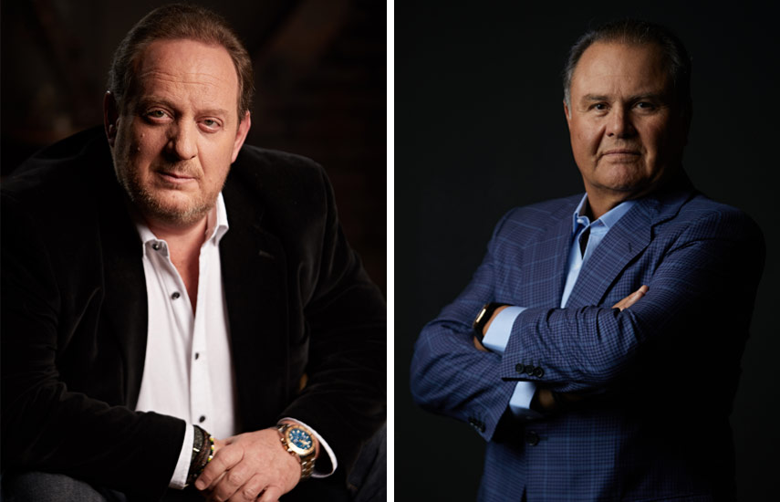 Marcus Dantus y Luis Harvey, los nuevos "tiburones".