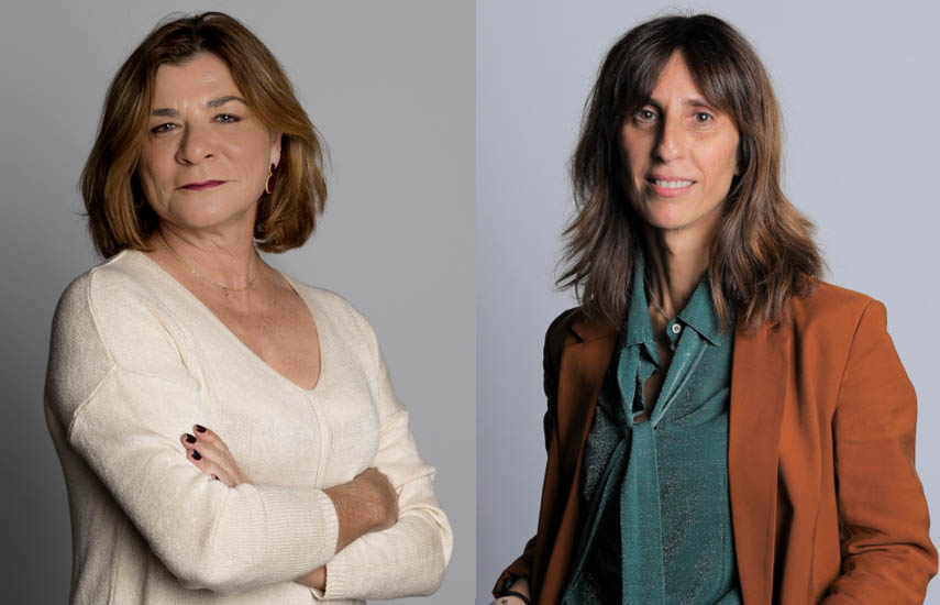 Sonia Martínez nueva directora de Editorial y Montse García, directora de ficción para Atresmedia TV.