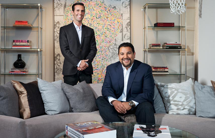 Charlie Corwin y Cris Abrego