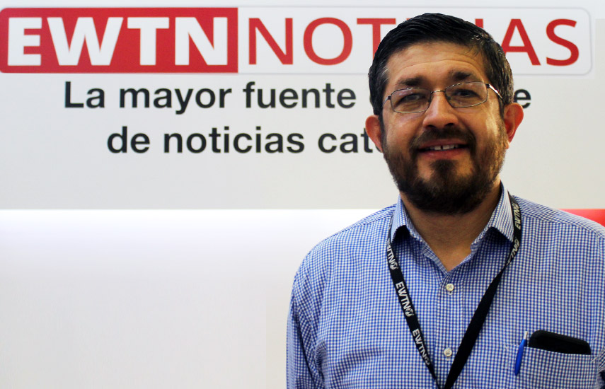 Juan Manuel Youshimats, gerente de mercadeo internacional de EWTN