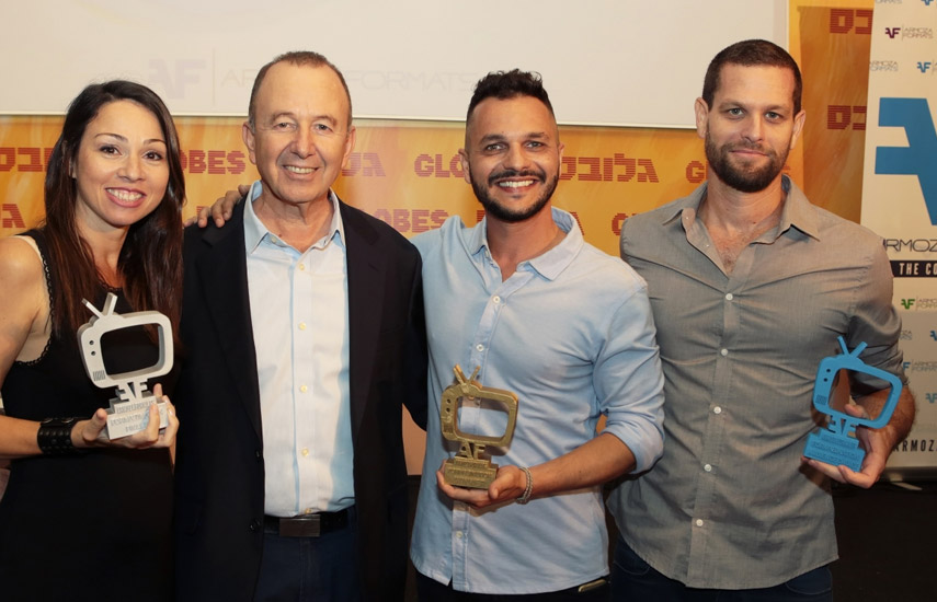 Ganadores de la sexta edición de Formagination: Shelly Varod, Miki Geva, Tomer On
