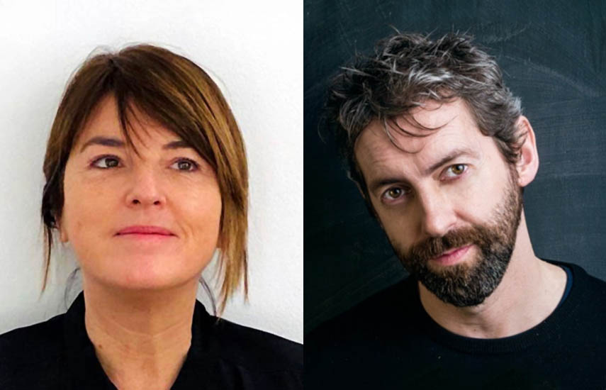Olivia Sleiter, nueva jefa de Producción, y Robert Delamere, productor creativo.