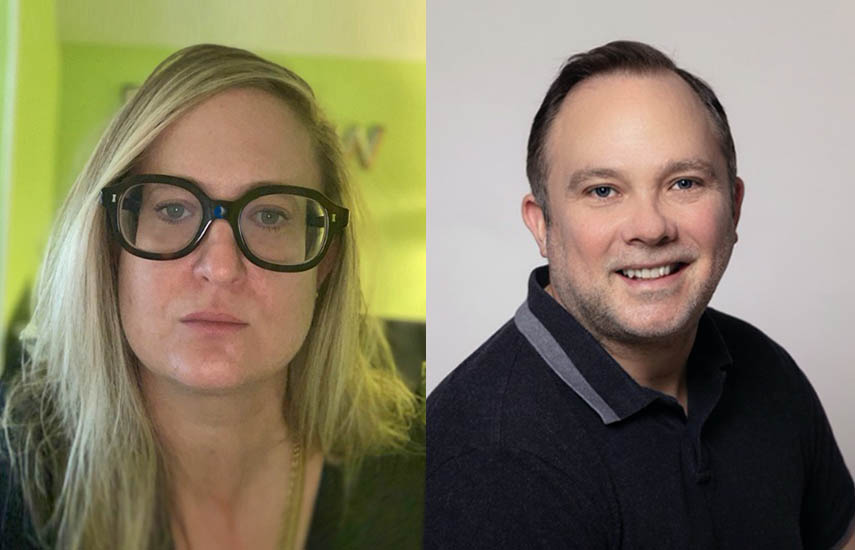 Olivia Wingate, fundadora de MO Studios y Anthony Kimble, fundador de Fugitive.