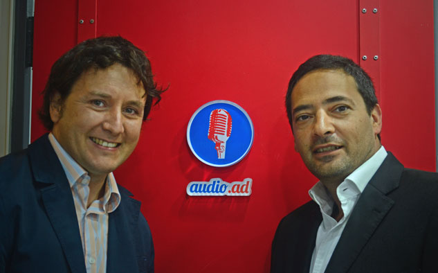 Germán Herebia y Carlos Córdoba, fundadores de Audio.Ad.