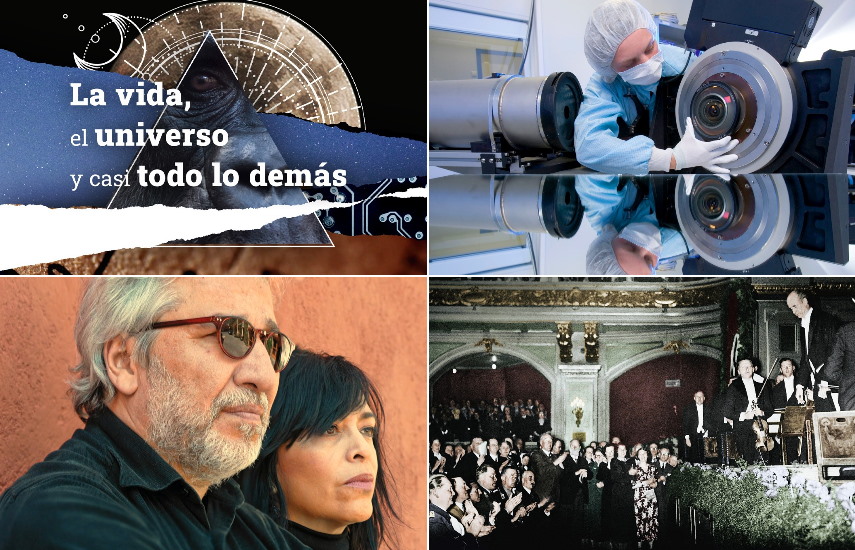 La serie 'La vida, el universo y casi todo lo demás' llegará a MIPCOM con 6 episodios nuevos. '175 años de Zeiss: El ascenso de una corporación multinacional' repasa la historia de la compañía de Carl Zeiss (arriba). El documental 'Guardianes de la verdad – Can Dündar conversa con Anabel Hernández' reúne a un periodista con una colega en el exilio. 'Música clásica bajo la esvástica – El maestro y la chelista de Auschwitz' planta un interrogante: ¿Por qué la música clásica fue tan importante para Hitler?