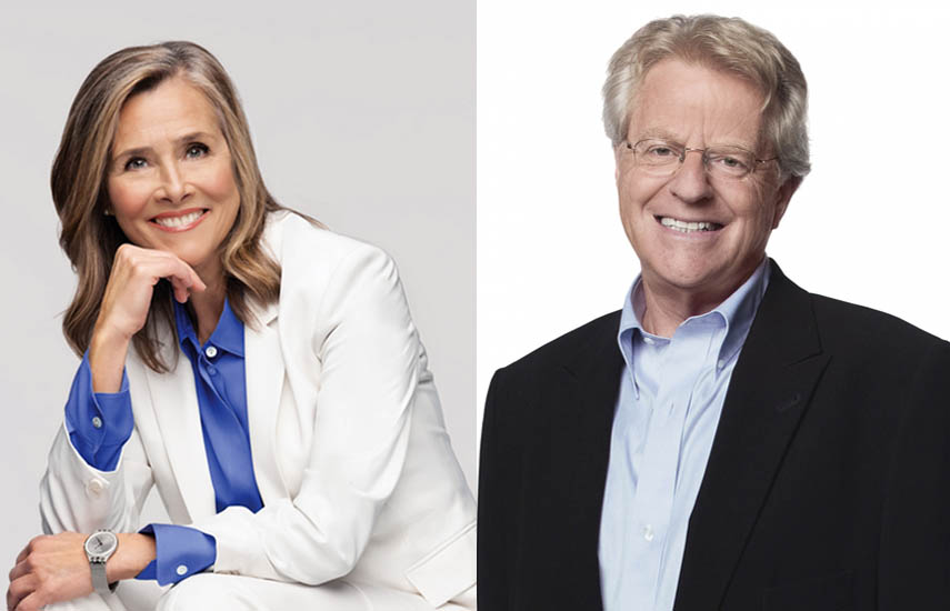 Meredith Vieira y Jerry Springer conducen el show, desde NATPE Miami Marketplace + Conference.