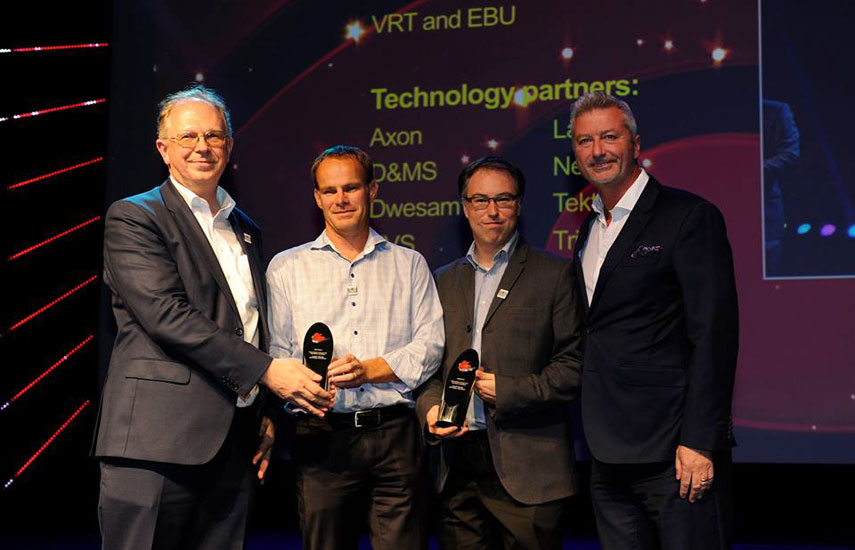 Producción en vivo IP: EBU y el canal belga VRT, reconocidos en Amsterdam