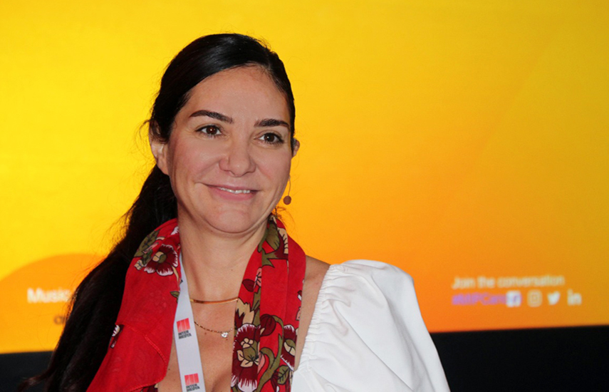 Beatriz Cea Okan durante la presentación de las principales novedades internacionales de la compañía turca.