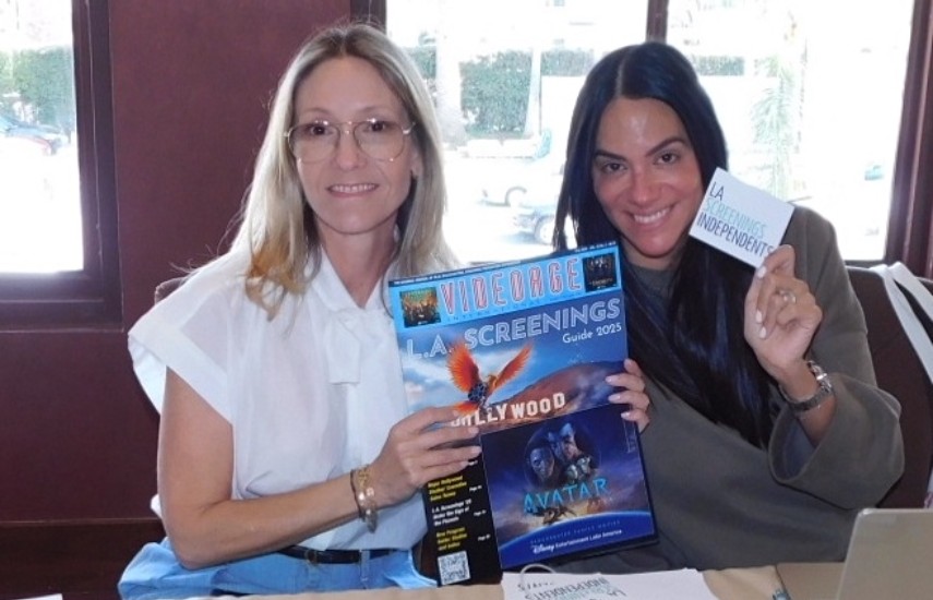 Isabella Márquez y Lissette San Martín, al frente del evento que se realiza este jueves y viernes en el icónico Hollywood Roosevelt Hotel.