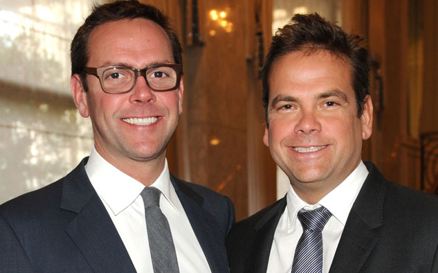 James y Lachlan Murdoch