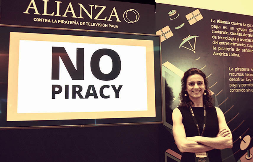 Julia Rodríguez-Kábana Parras, analista en Seguridad en la división Anti-Piracy Sevices de Nagra Kudelski.