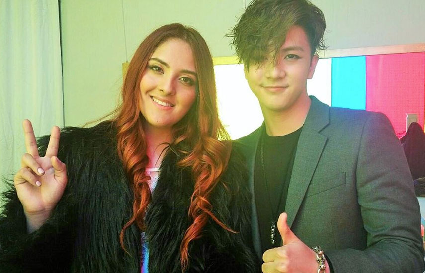 Ari y y el compositor surcoreano Thunder promocionan el Kpop en Lima