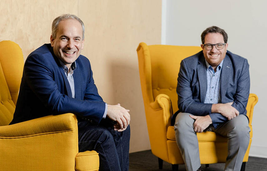 Louis Leclerc, director del nuevo estudio Loomi Animation y Steve Couture, fundador
