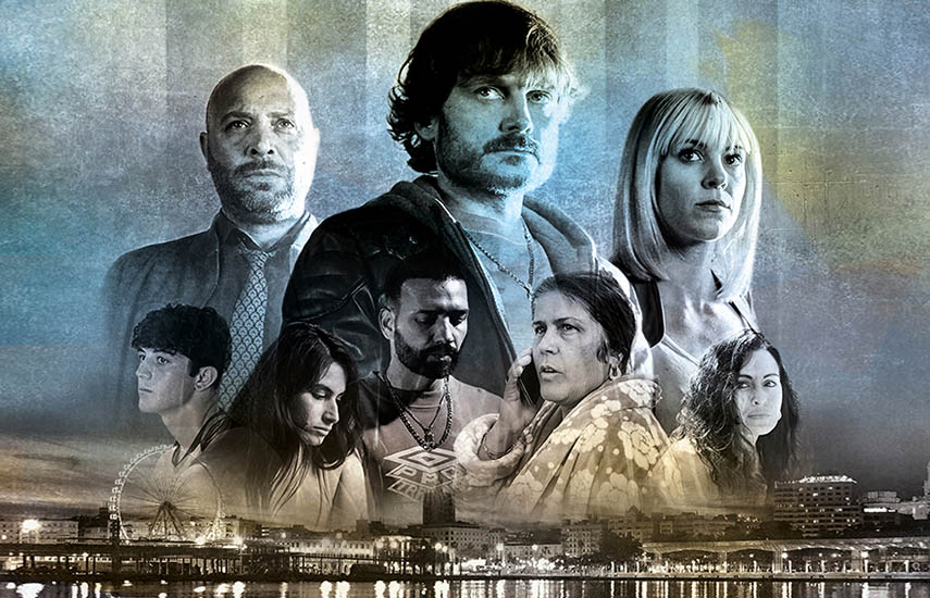 Malaka, el thriller policiaco, actualmente notable éxito de audiencia en España, encabeza el atractivo line-up de ficciones del grupo público español.