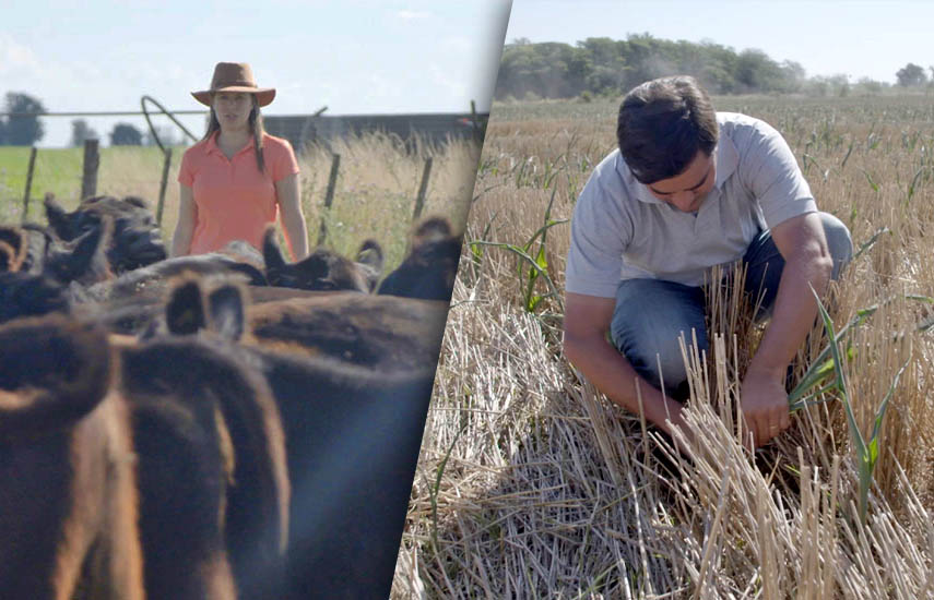 La serie contará los desafíos que atraviesan Julián Muguerza y Lara Giuliani, productores agropecuarios de la localidad bonaerense de General Rivas, durante una campaña agrícola.